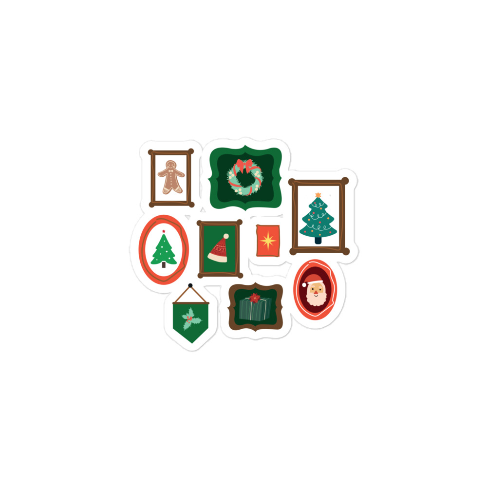 Bubble-free stickers