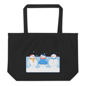 Large organic tote bag